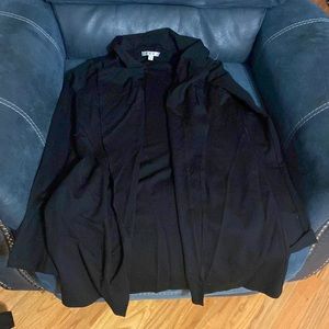 *CAbi #956 Take Charge Black Belted Waterfront Jacket, Sz S